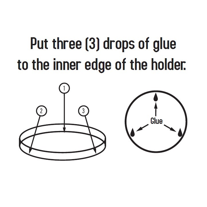 TAOM MAGNETITE CHALK HOLDER WITH CUP
