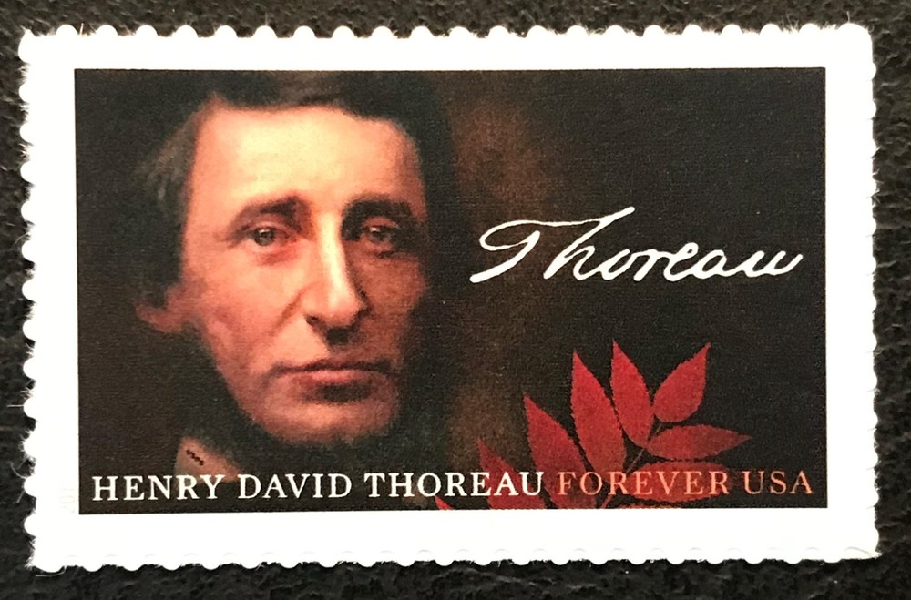 2017 Scott #5202 - Forever - HENRY DAVID THOREAU - Single Mint NH