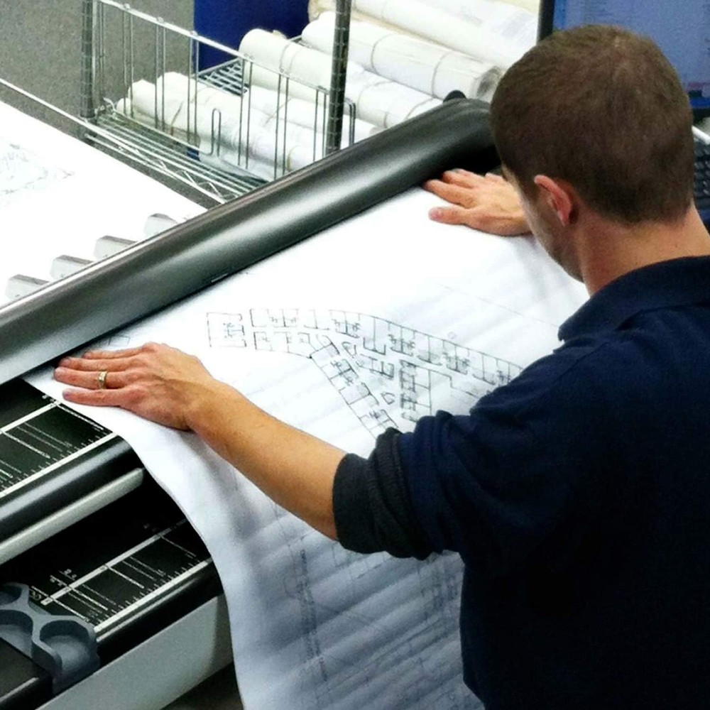 4 Roll 24"x150' Wide Format Paper Plotter Paper CAD Bond for Wide Format Printer