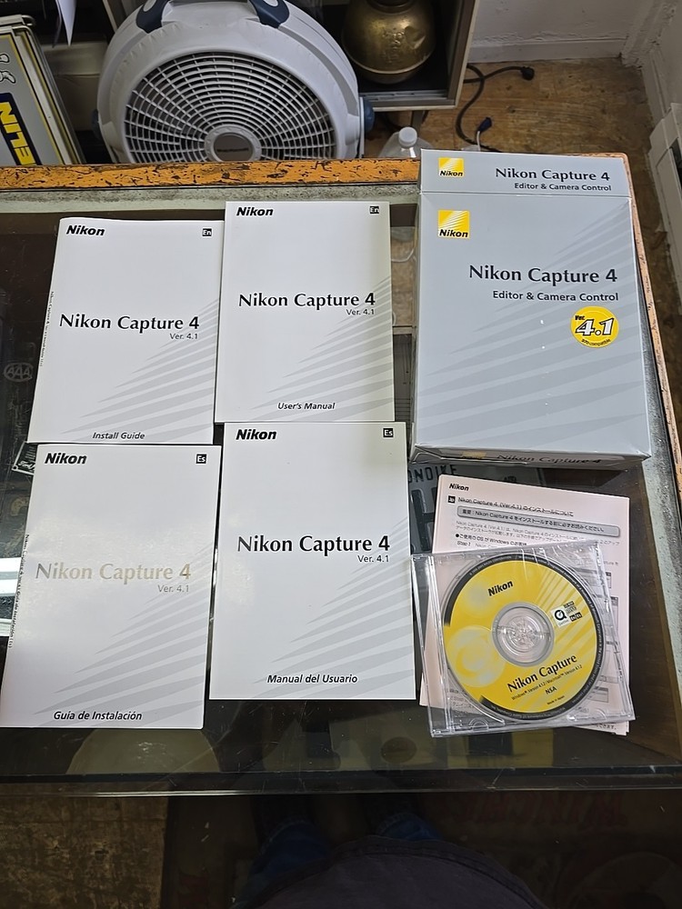 Nikon Capture 4 Software Camera Control Digital SLR Cameras Version 4.1
