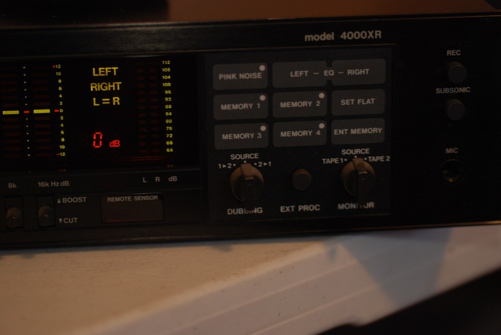 BSR 4000XR Computer Memory Frequency Equalizer Real Time Spectrum Analyzer