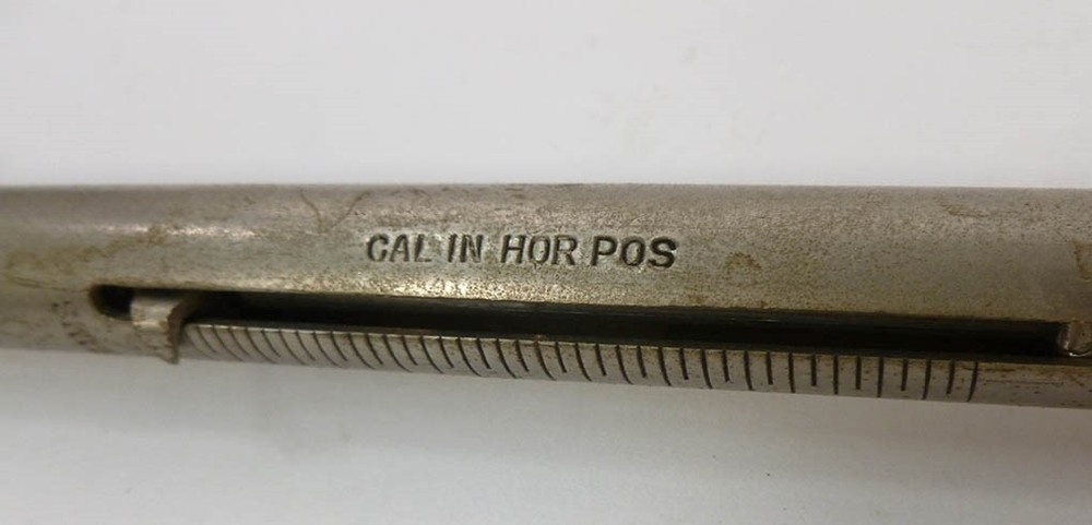 SPRING SCALE 200 gram capacity RARE TYPE in CUSTOM LEATHER SHEATH different 79C