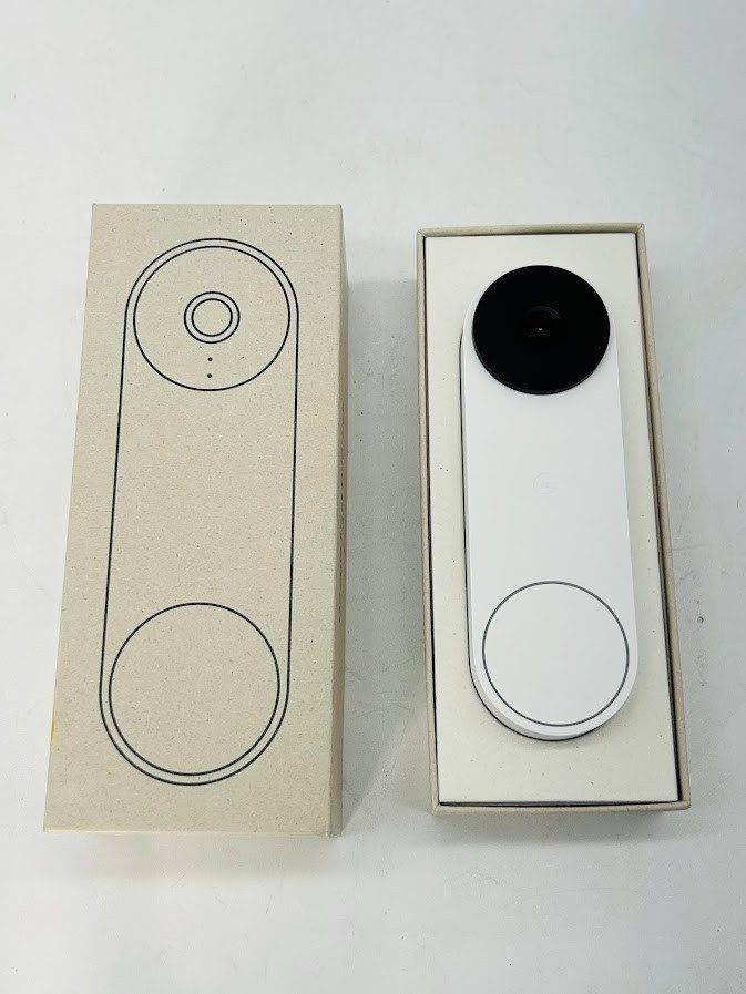 Google Nest Doorbell Wired 3rd Gen – Snow