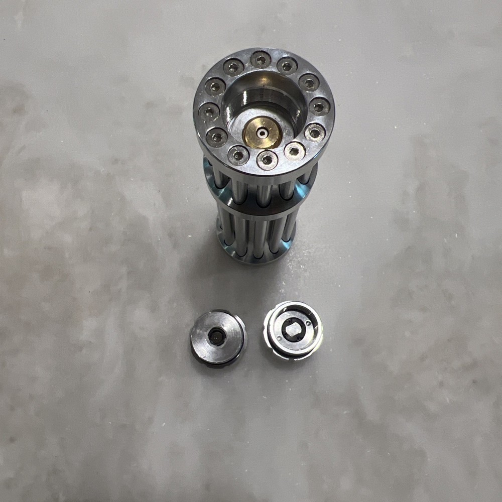 Meter Range Adjustable Zoom Blue Laser Pointer Pen Light Main Unit No Fl. Heads