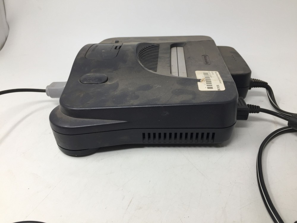 Nintendo 64 Control Deck System with RFU Adapter (Model P-067) and remote