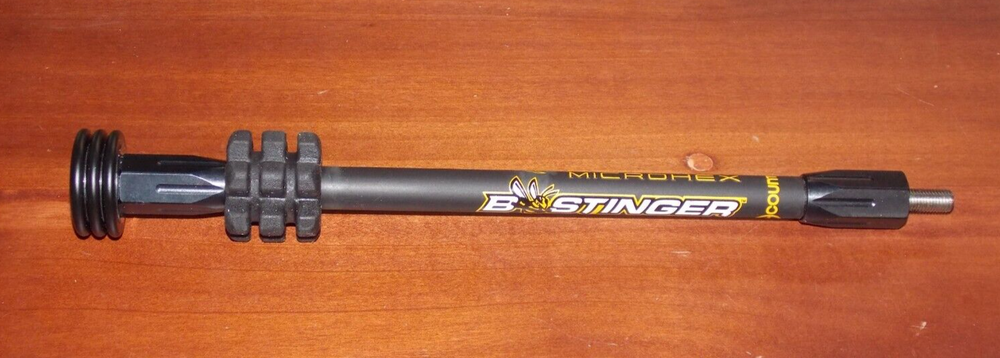 Bee Stinger MicroHex 10" Stabilizer in Matte Black- B Stinger