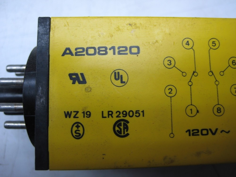 SCAN TIMER A208120 RELAY UNMP