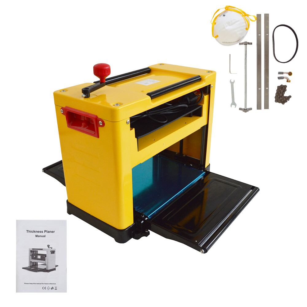 13" Small Woodworking Planer Small Household Planer 220V 2000W