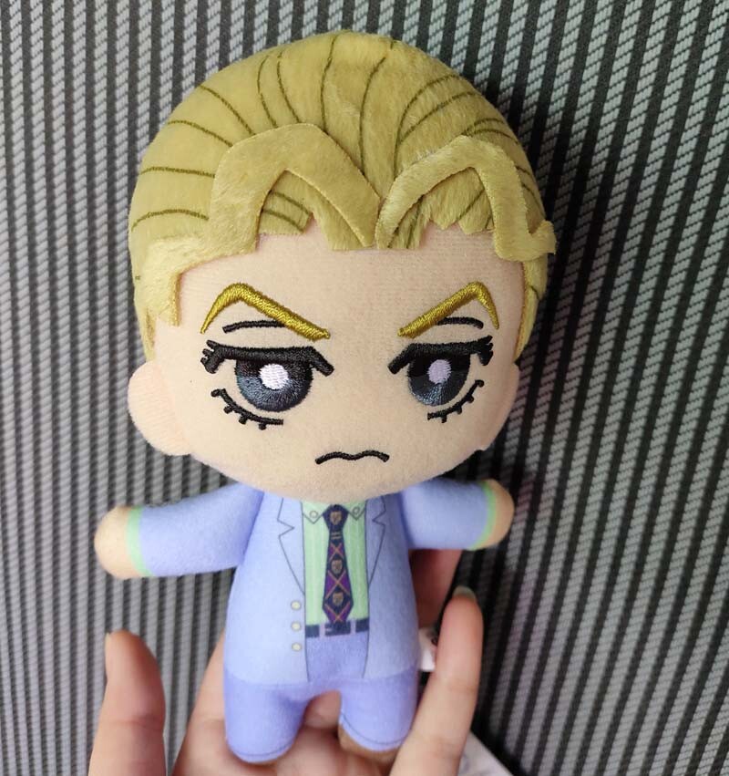 Japan jojo Bizarre Adventure Tomonui Plush mascot Kira Yoshikage Gift doll