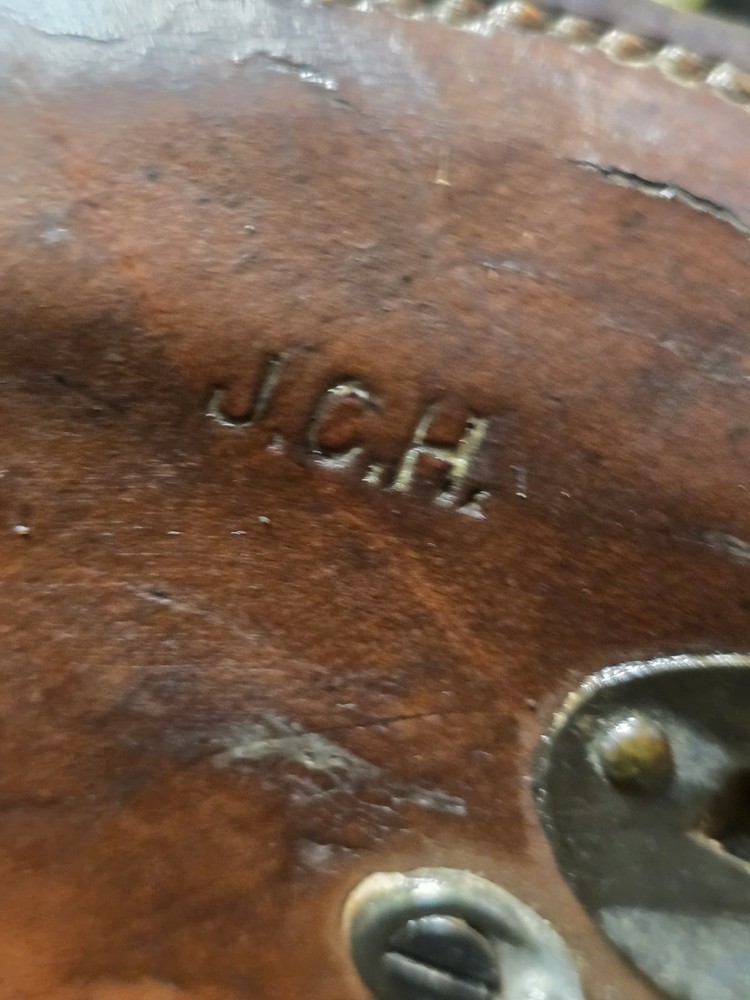 US Cavalry M1904 McClellan Saddle Marked JCH,LEW