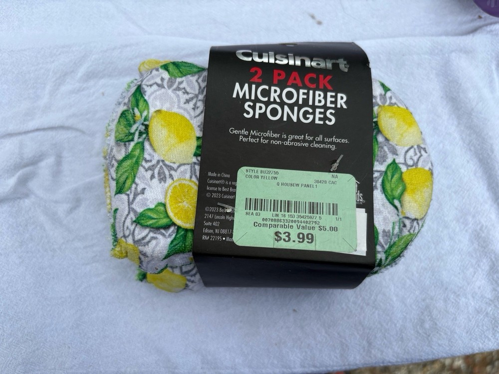 Cuisinart Microfiber Sponges 2-pack