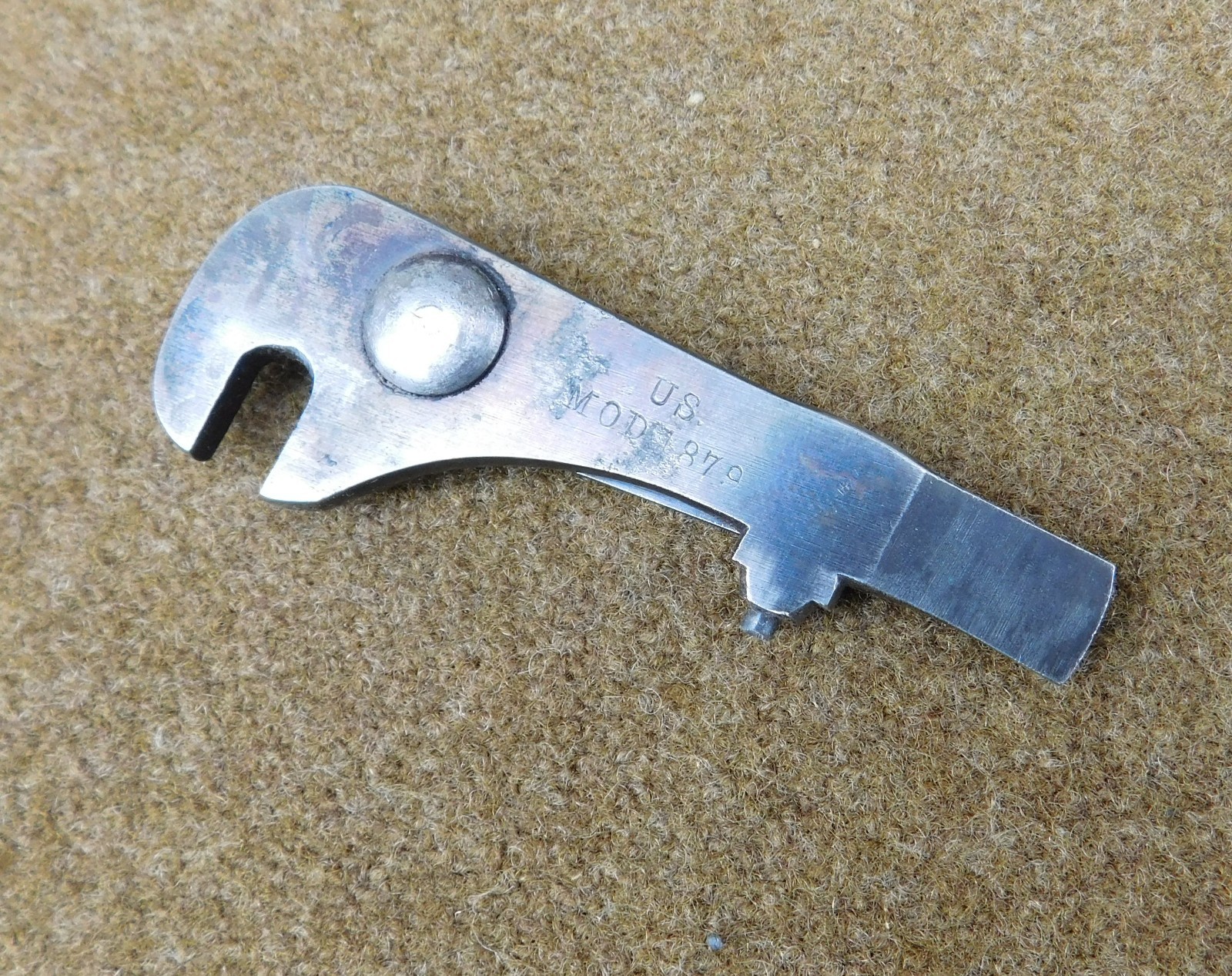 RARE ORIGINAL INDIAN WARS USM U.S. MARINE CORPS M1874 MCKEEVER CARTRIDGE BOX