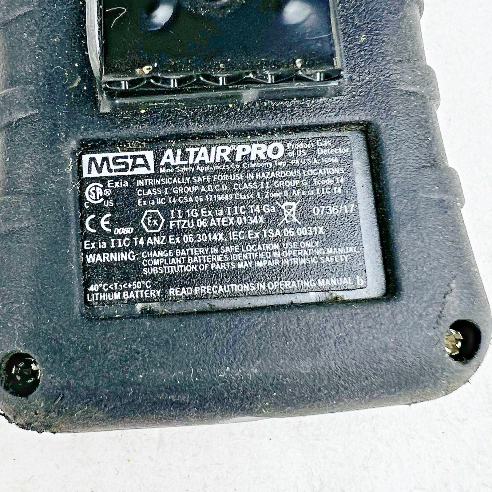 MSA 10074137 Oxygen Altair Pro Single Gas Detector (O2)