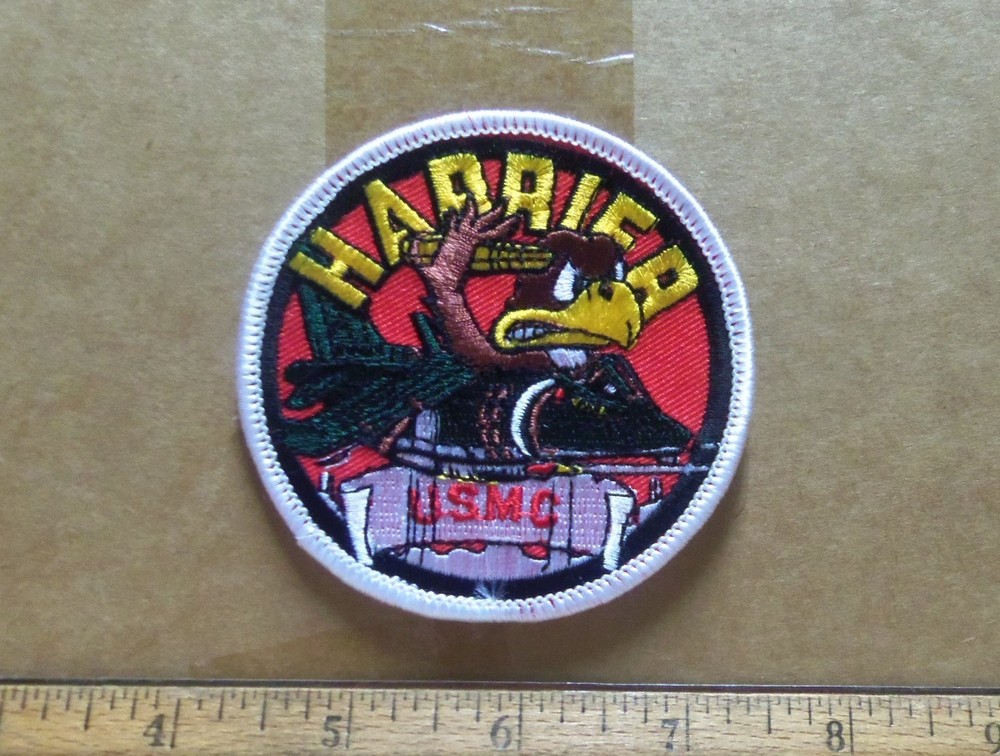 US Marine Corps - Harrier Embroidered Patch