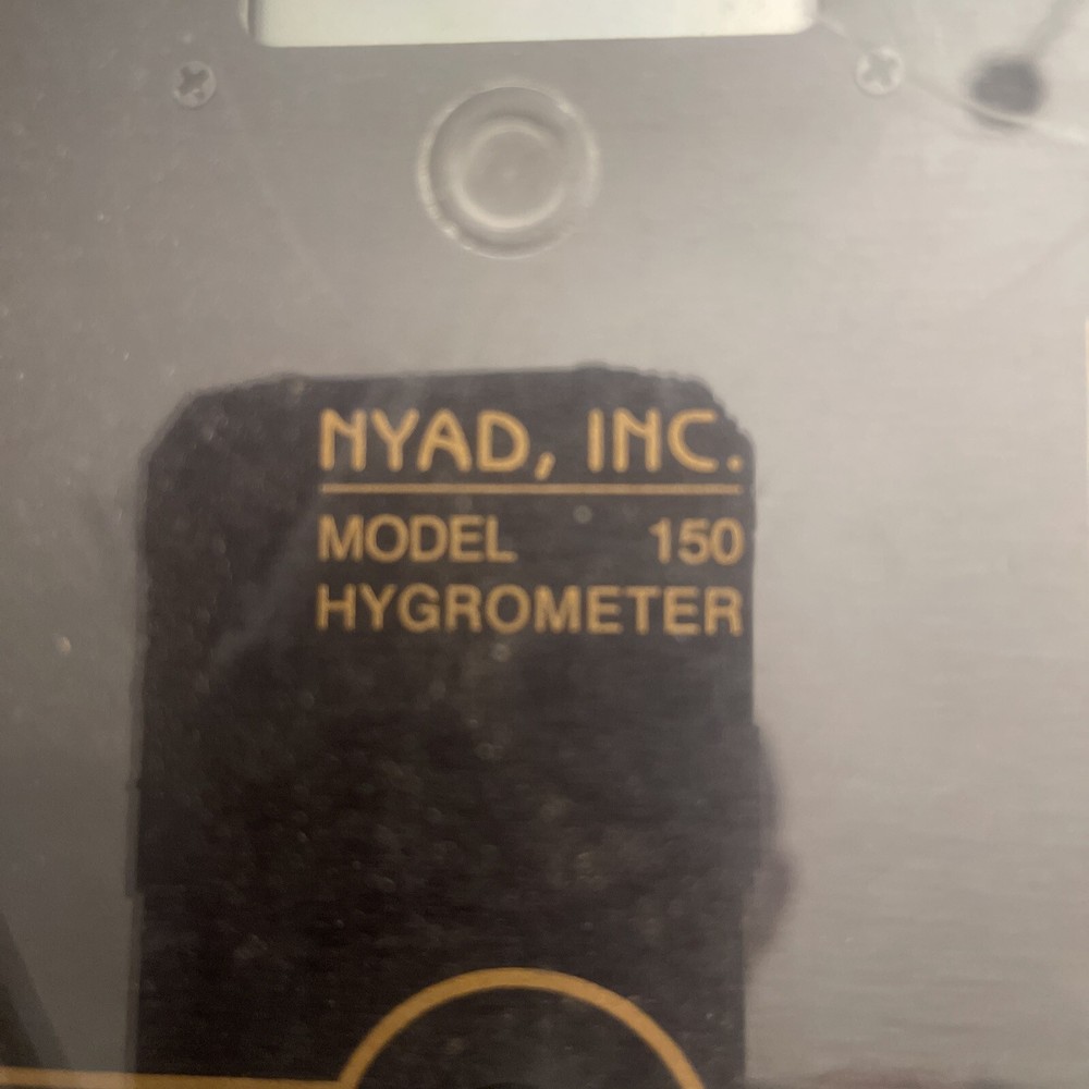 NYAD HYGROMETER DEWPOINT MOISTURE ANALYZER MODEL 150