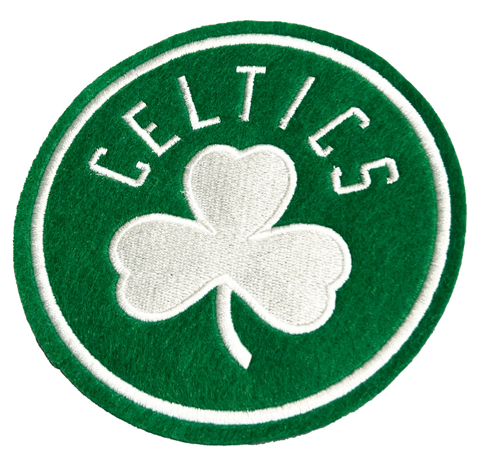 Boston Celtics Embroidered Iron-On Logo Patch