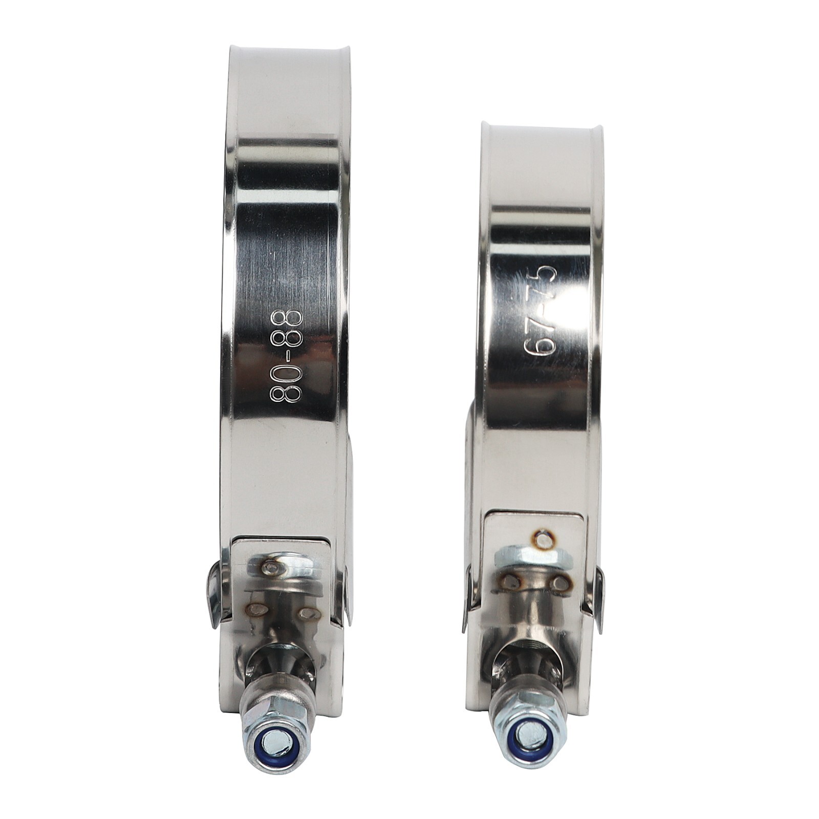 2.5" to 3" Inch Silicone Reducer Coupler Turbo Hose 63mm-76mm + 2x T-Bolt Clamps