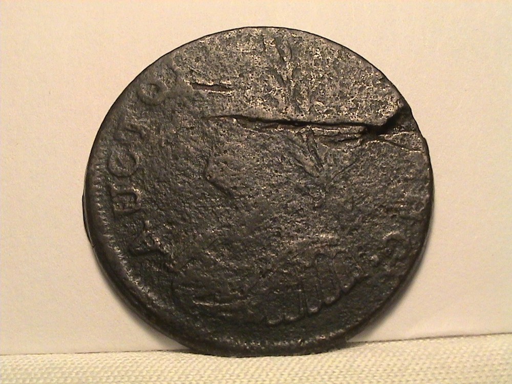 1786- Connecticut Draped Bust Left Copper Colonial