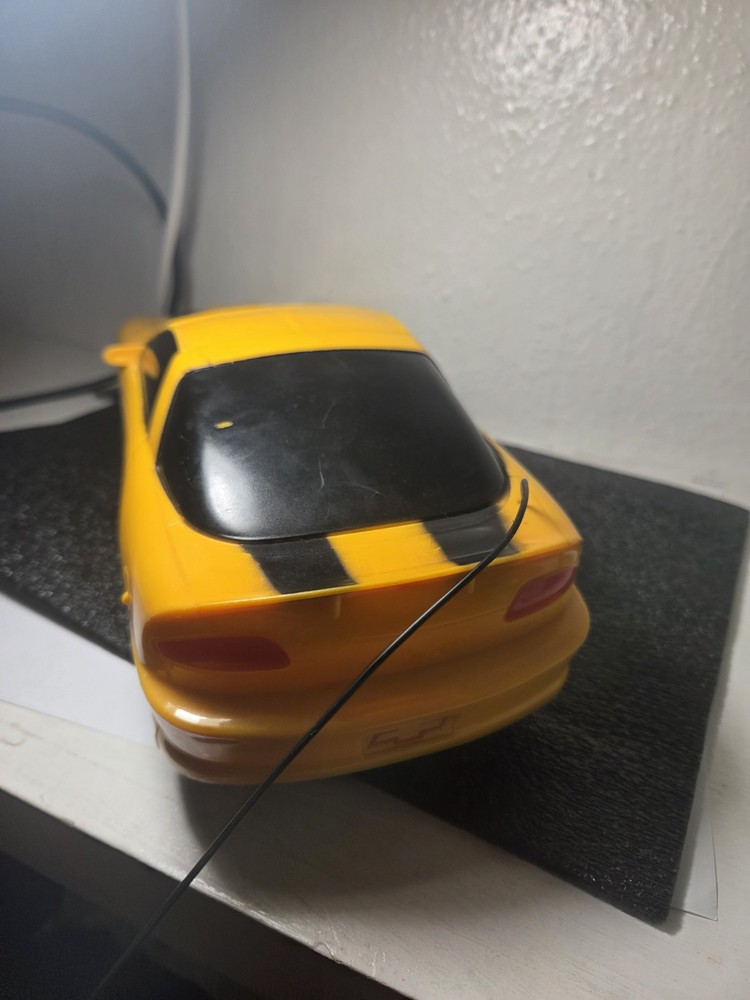 Yellow 2002 Chevy Camaro SS RC Car – 49 MHz- UNTESTED NO CONTROLLER