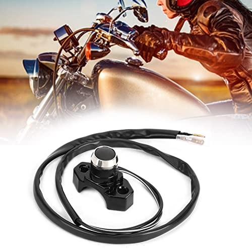 Motorcycle Handlebar Engine Start Stop Button Switch Universal for Most