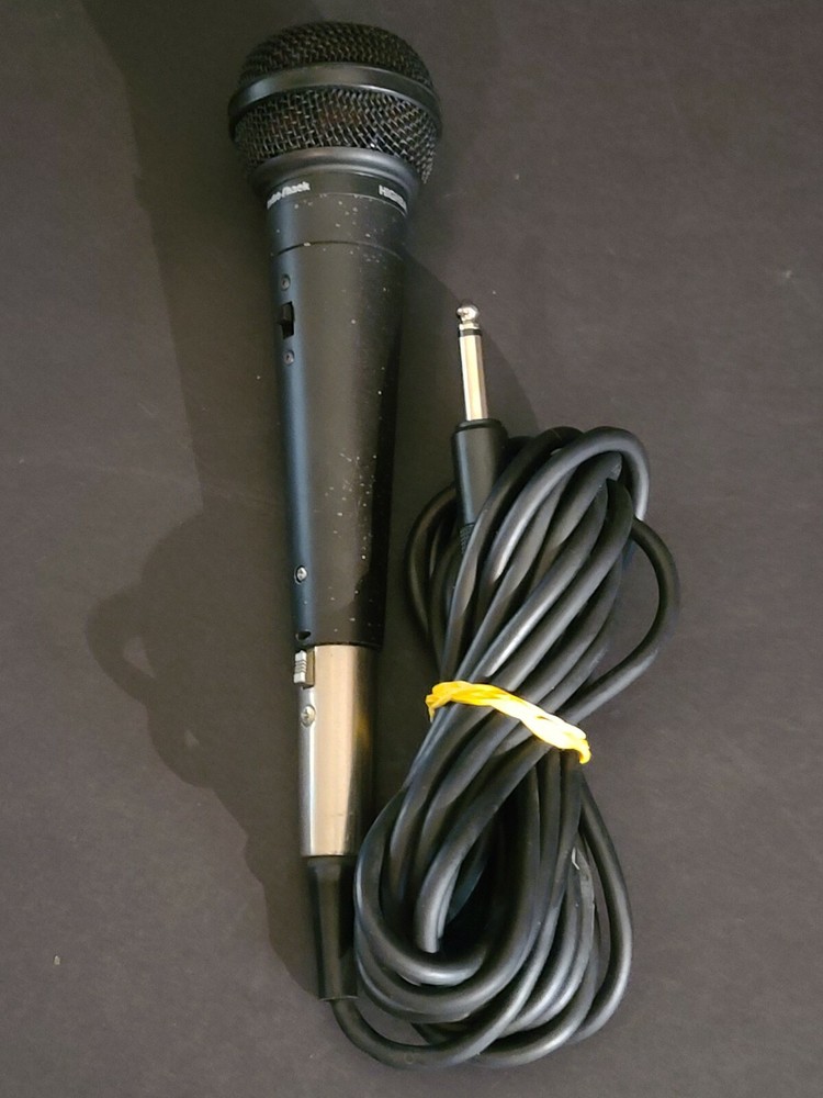 TESTED GOOD Realistic HIGHBALL Dynamic Microphone Unidirectional 33-984D w/Cable