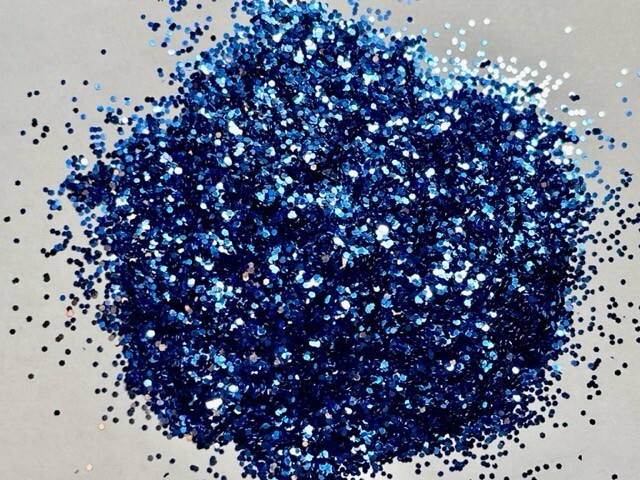 "Deep Blue Sea" Metallic Hybrid Medium Cut Glitter