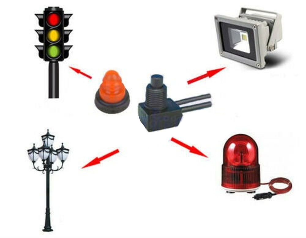 5pcs 12V Waterproof Button Push Button On-Off Switch Wire for Motorcycle Car ER