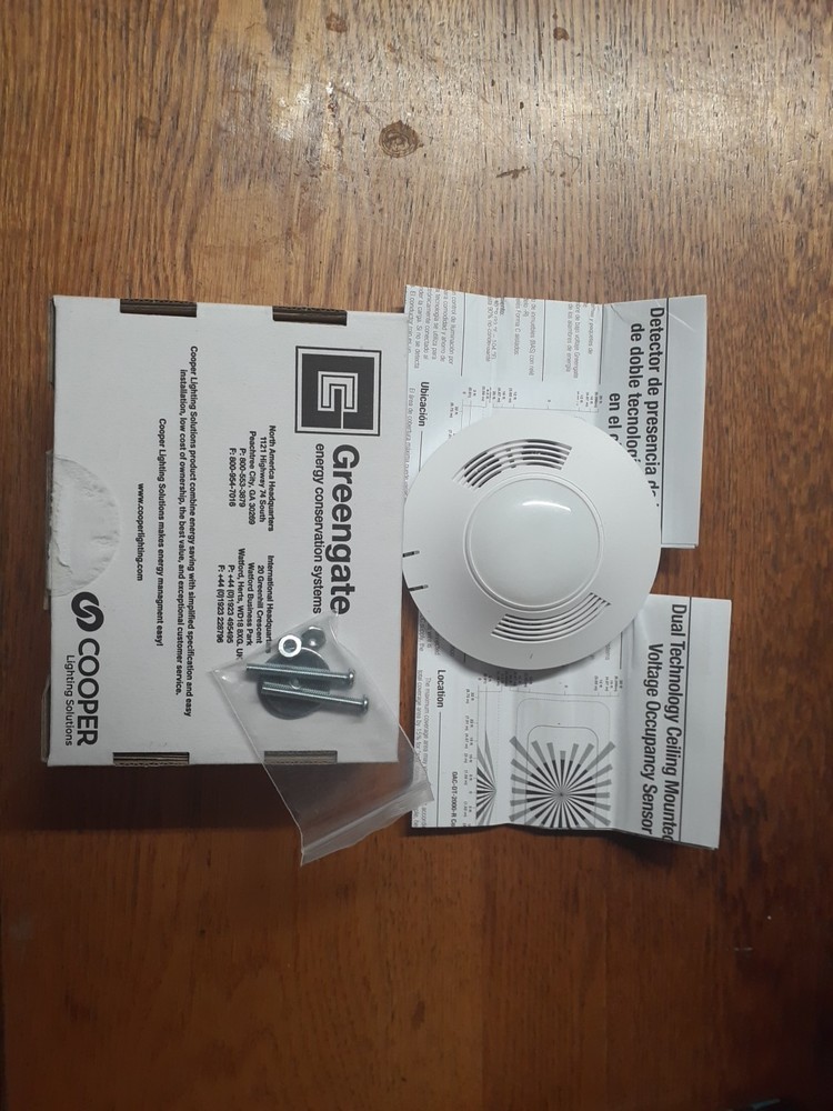 Greengate Dual Technology Ceiling Mounted Low Voltage Occupancy Sensor