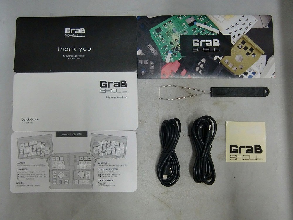 DOTBRAVO Grabshell M1 Transformable Keyboard Black from Japan