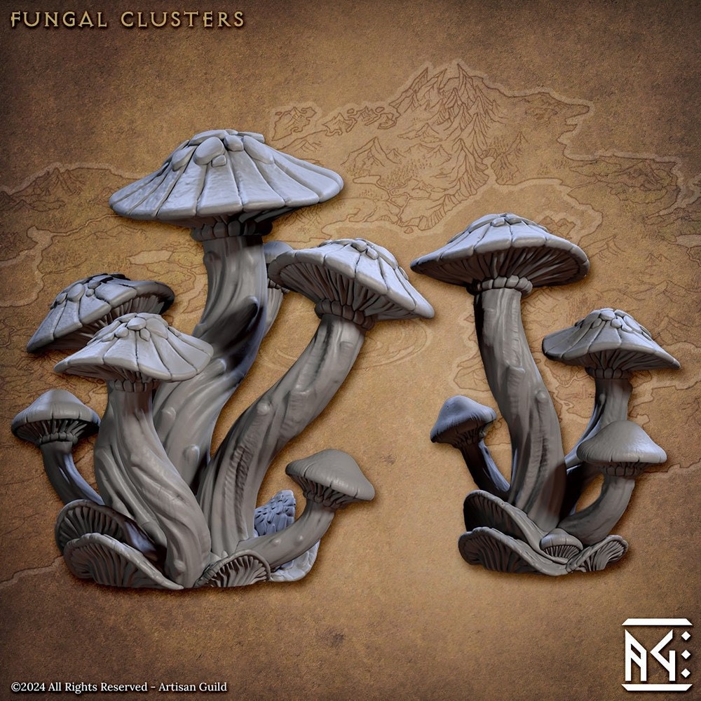 Fungal Clusters | Artisan Guild Miniatures