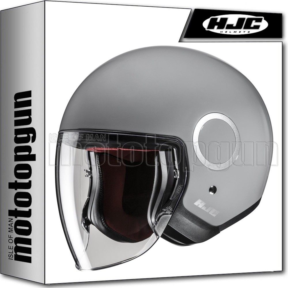 JET MOTORCYCLE HELMET HJC RPHA 40  GREY S