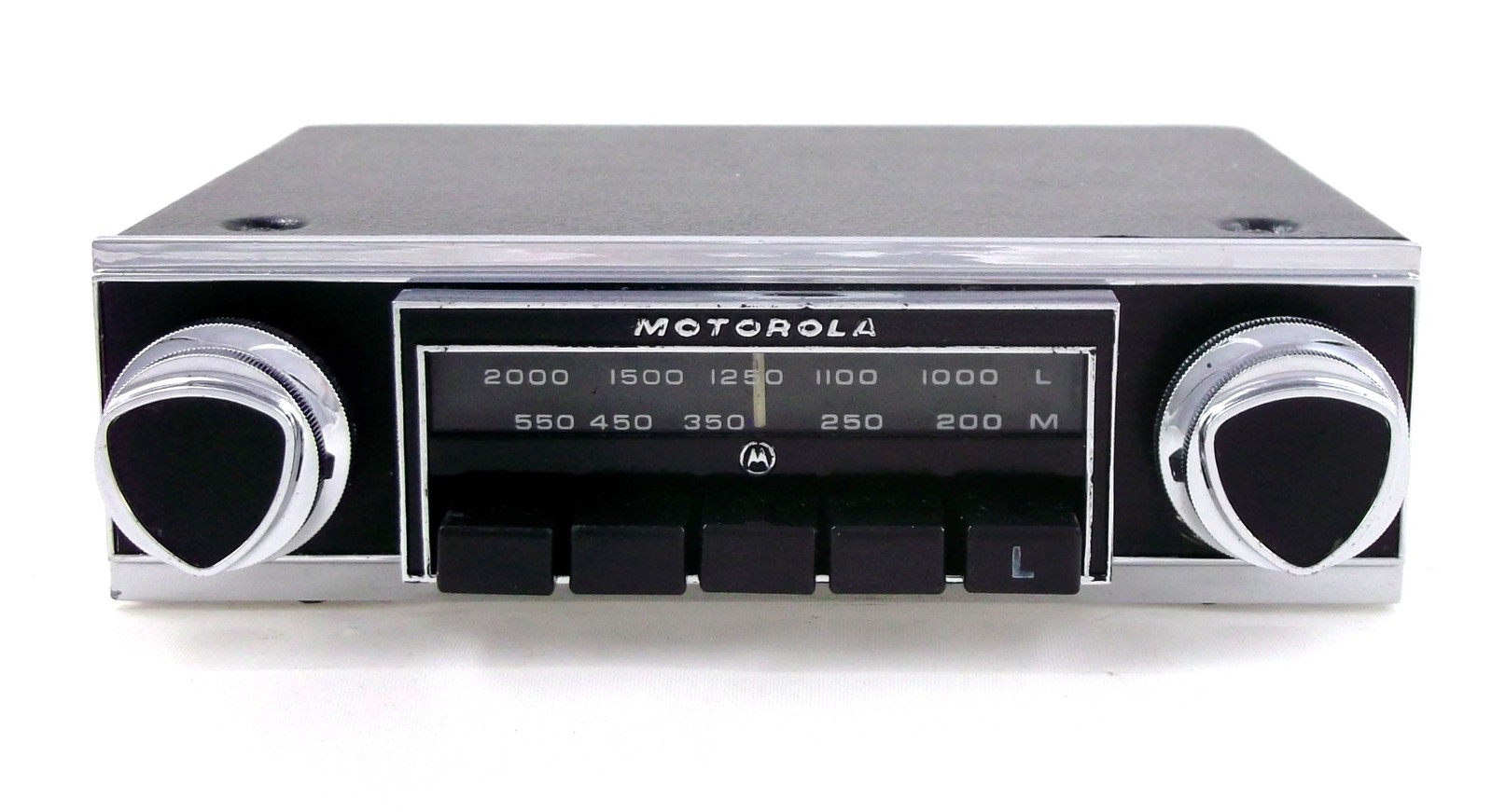 Motorola 114 UPGRADED Vintage Classic Car Radio with BLUETOOTH (Neg- Earth)