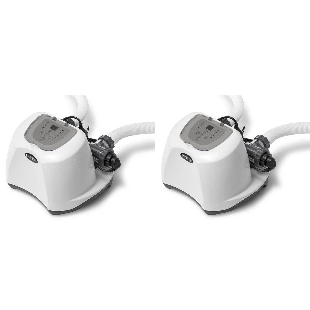 Intex 120V Krystal Clear Saltwater System (2 Pack)