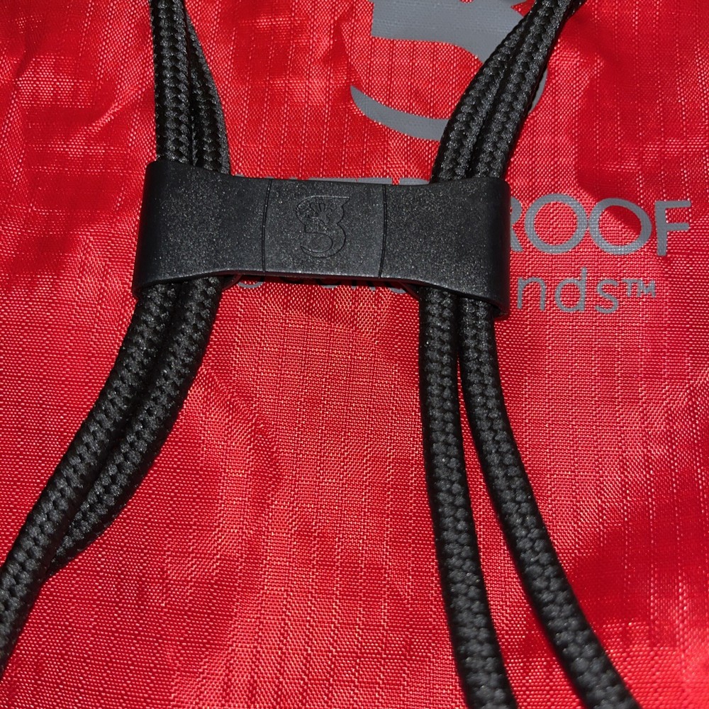 Gecko Red And Gray waterproof gecko brands drawstring bag