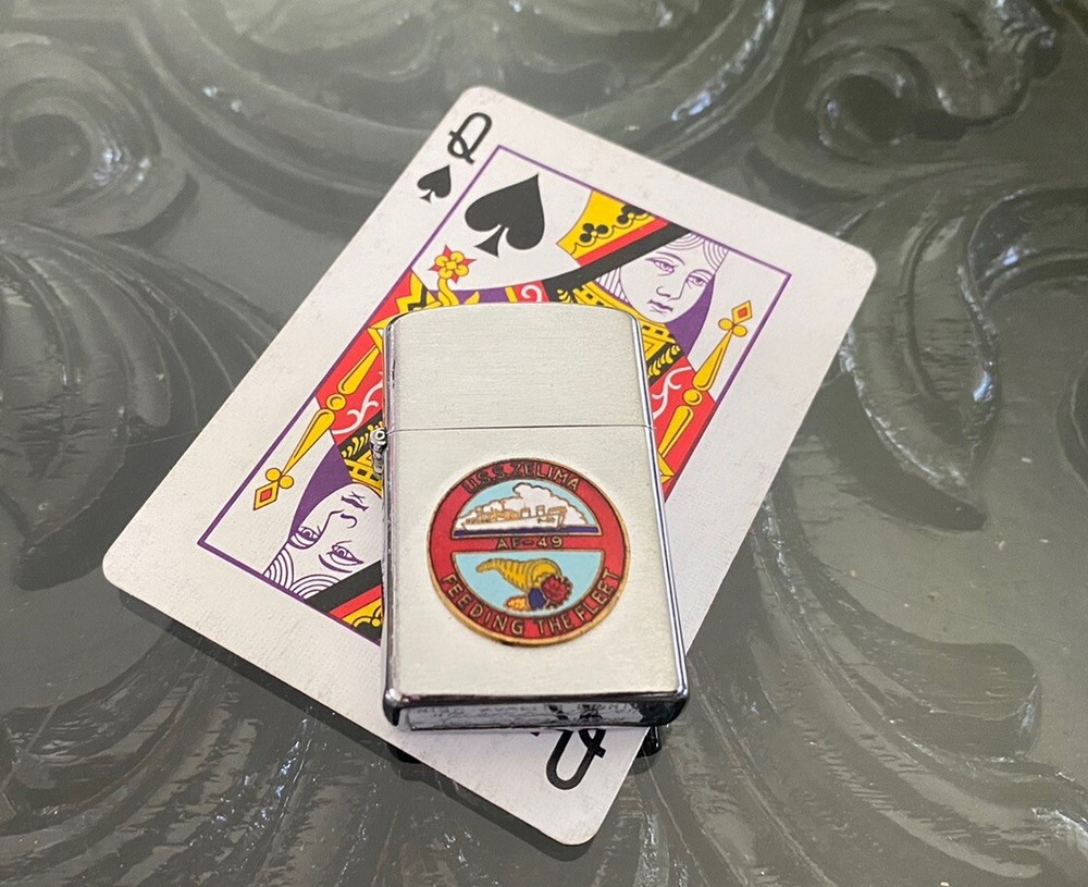 Penguin Lighter USS Zelima AF 49 We Feed the Fleet