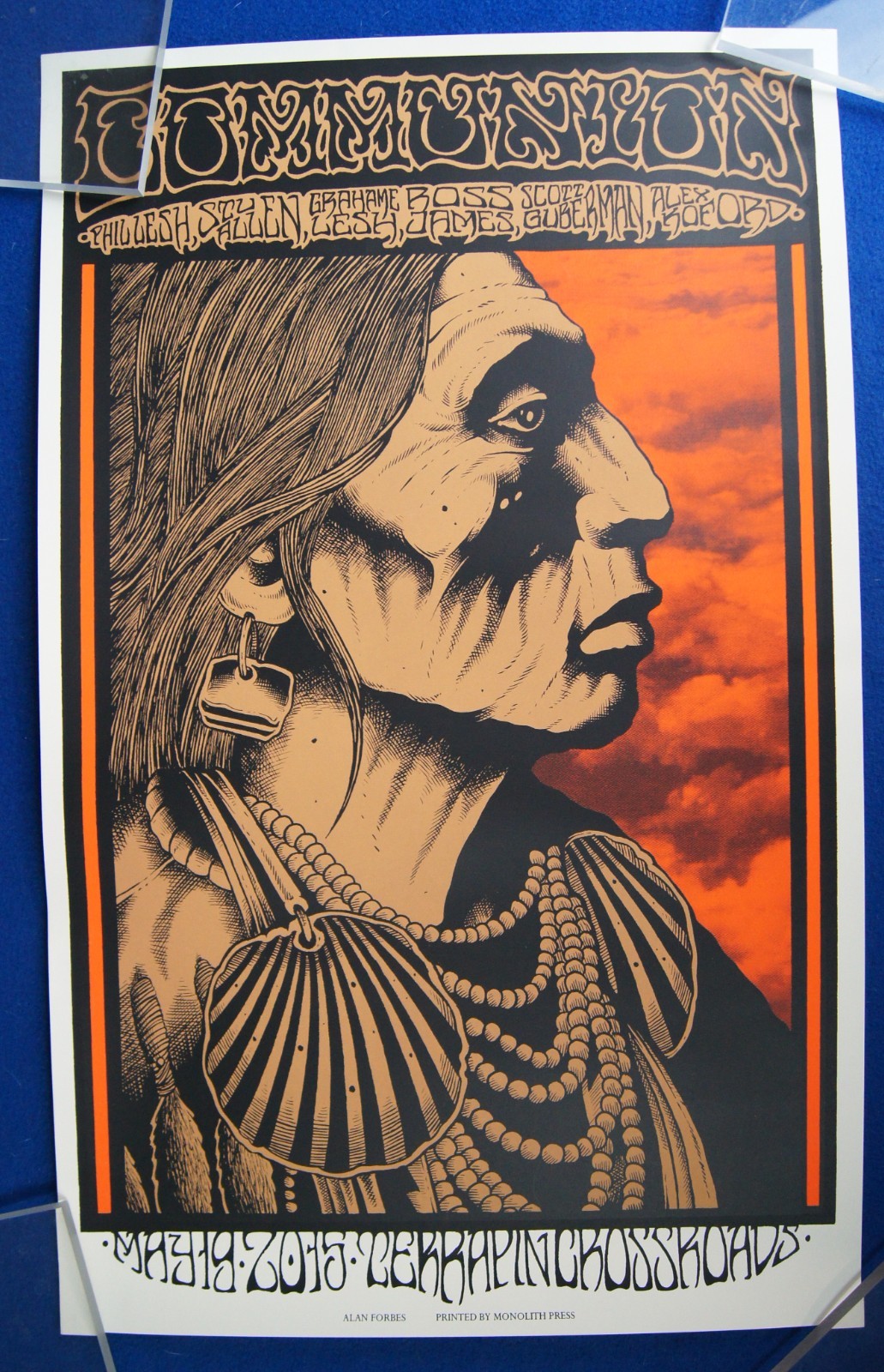 Terrapin Crossroads Phil Lesh Communion May 19 2015 Poster