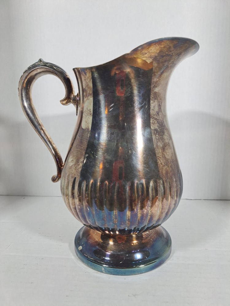 Vintage Towle Silverplate 5881 Footed Serving Pitcher