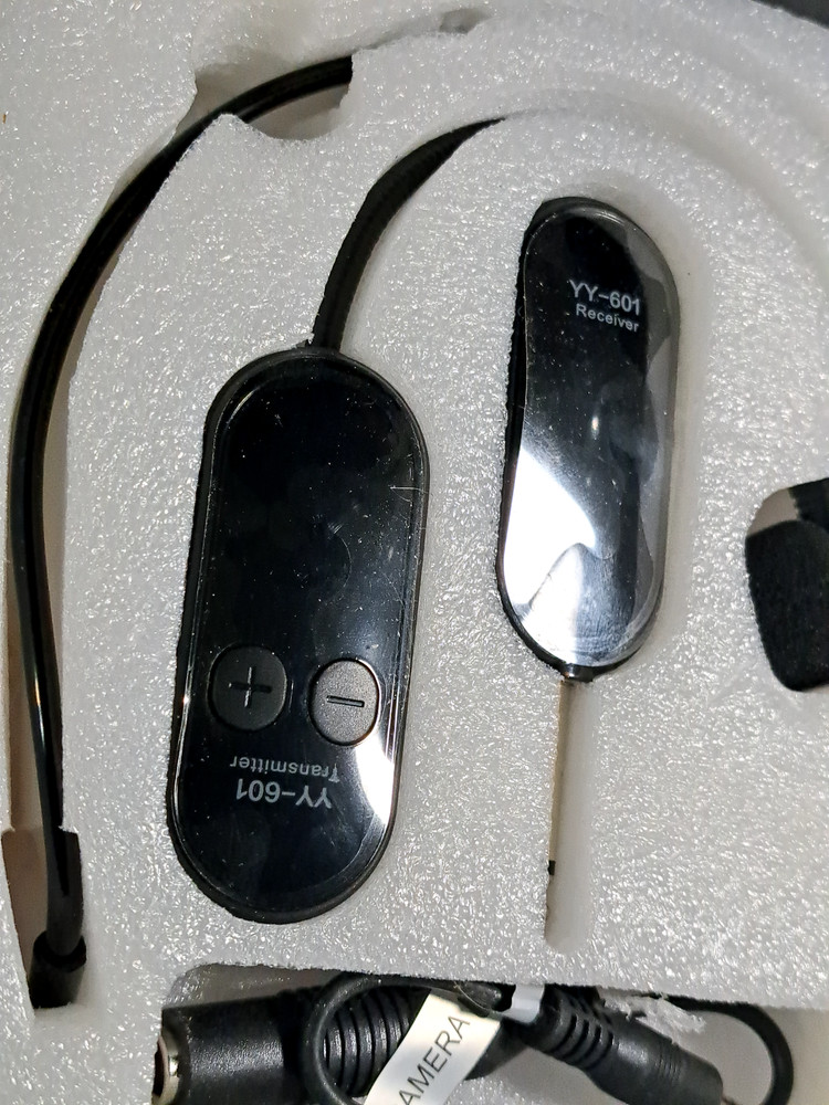 YY-601 Headphone Receiver Transmitter & Camera Cord #3369L173