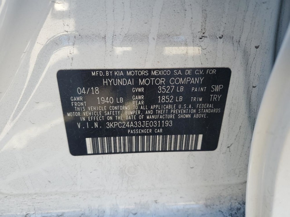 Console Front Floor Without Armrest Fits 18-22 ACCENT 4873942