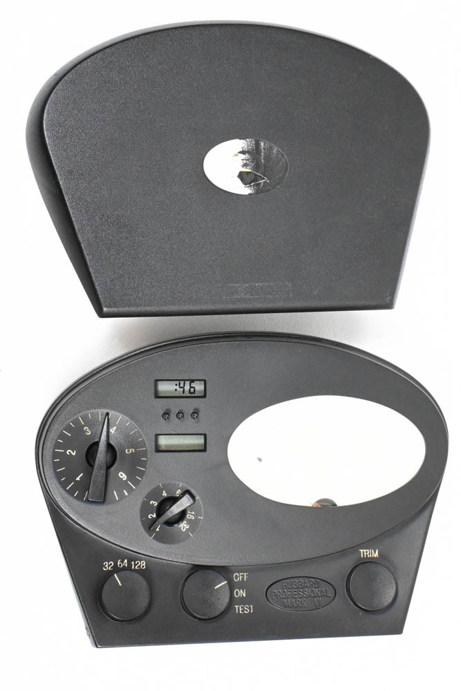 Scientology Professional Mark VI E-Meter Hubbard Electrometer BLACK