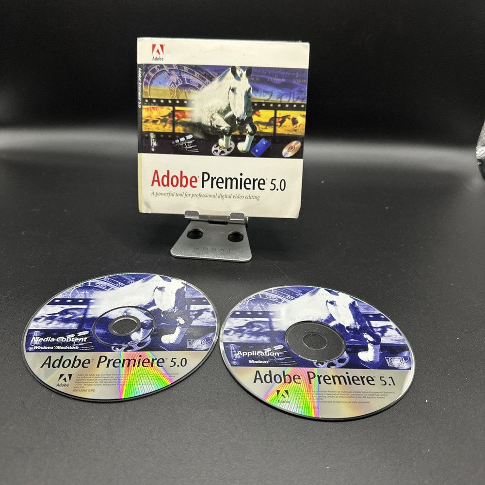 Adobe Premiere 5.0 / 5.1  Full Version for Windows 95 NT 4.0