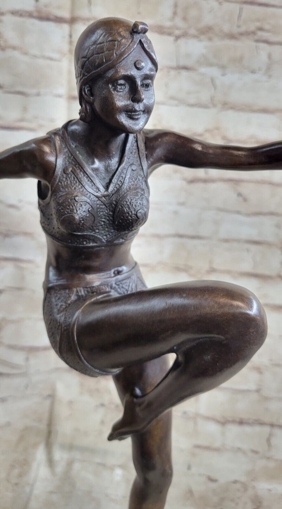 Bronze Sculpture, Hand Made Statue Abstract Modern SOLID ABSTRACT Deocrative
