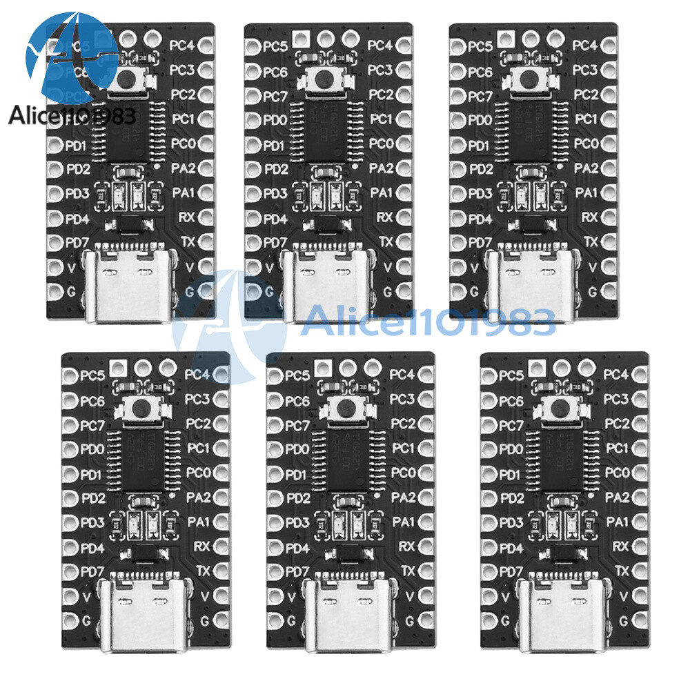 1-10PCS CH32V003F4P6 Core Development Board RISC-V Processor IIC SPI Type-C