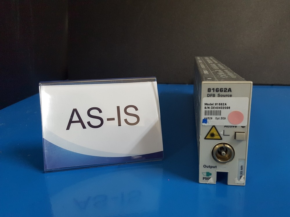 HP/Agilent 81662A: DFB Laser Source Module (Opt.309) (2098)