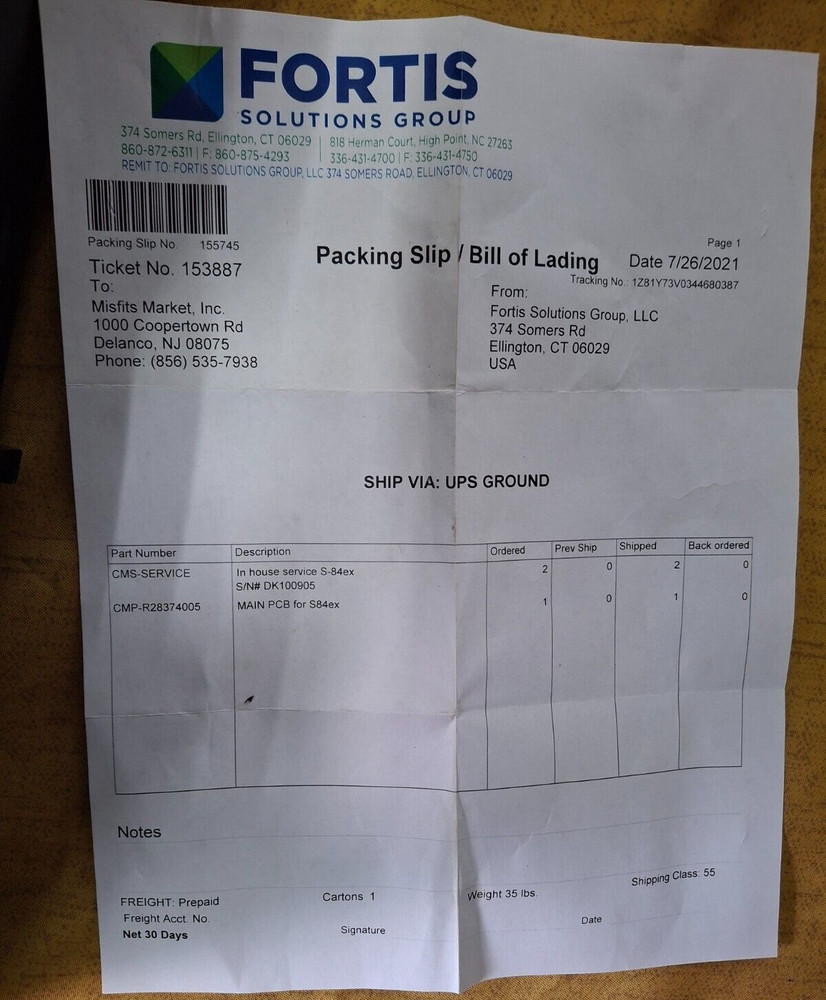 Sato S84 EX Industrial Thermal Barcode Printer Engine For High Volume Operation
