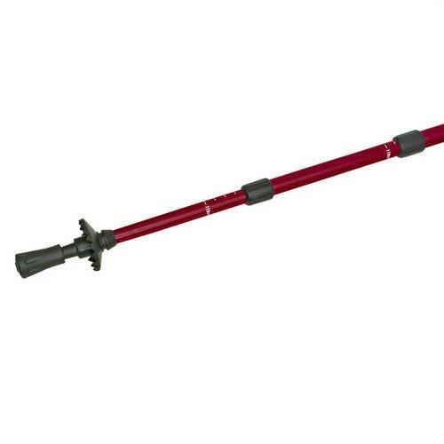 SINGLE 4.5' Telescoping Elevation Trekking Pole Adjustable Hiking Walking Stick