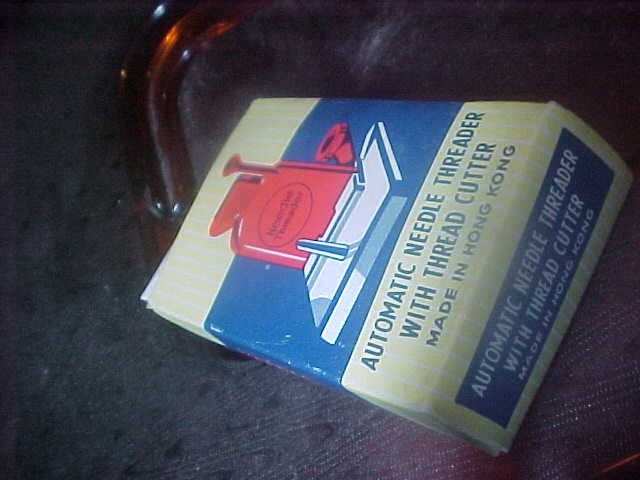 Vintage Automatic Needle Threader With Thread Cutter In Original Box