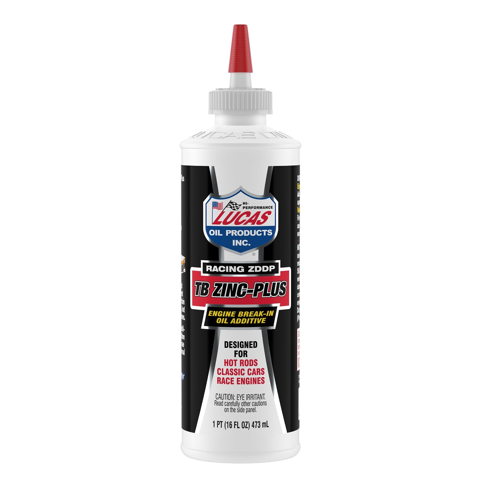 Lucas Oil 10063, TB Zinc-Plus Engine Break-In Oil Additive, 16 OZ. Bottle