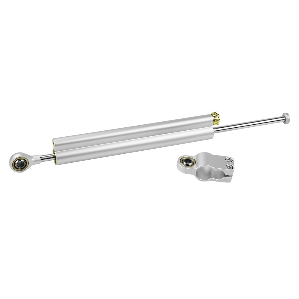 2024 Long Style Silver Steering Damper Stabilizer For Suzuki GSXR600 GSXR750