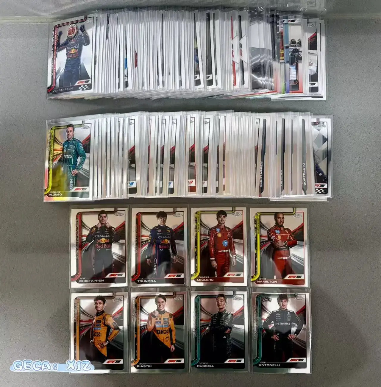 2025 Topps Chrome Formula 1 F1 Complete Base Full Set 1-200 Verstappen XD38